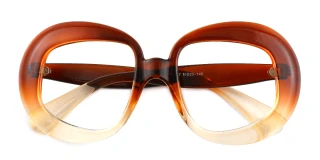 brown Eyeglasses