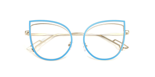 blue Eyeglasses