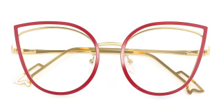 red Eyeglasses