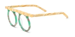 green Eyeglasses