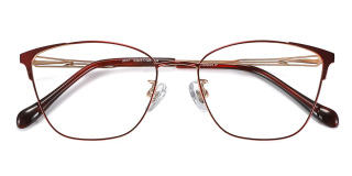 red Eyeglasses
