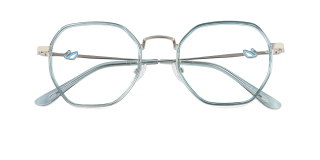 blue Eyeglasses