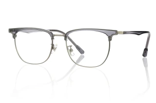 Grey_silver Eyeglasses 59831E