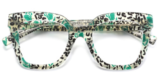 green Eyeglasses