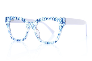 blue Eyeglasses