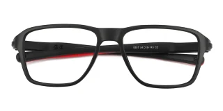 red Eyeglasses