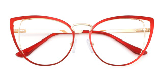 red Eyeglasses