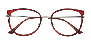 red Eyeglasses