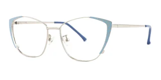 Blue Eyeglasses 61027A