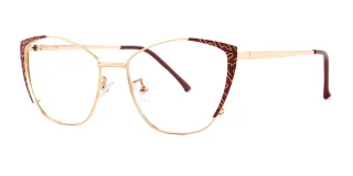 Red Eyeglasses 61027B