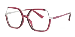 Red Eyeglasses 61432B