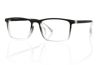 black_clear Eyeglasses