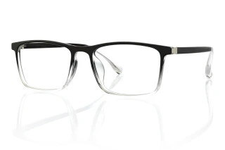 black_clear Eyeglasses