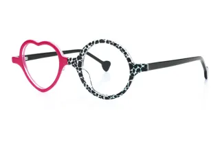 red_black Eyeglasses