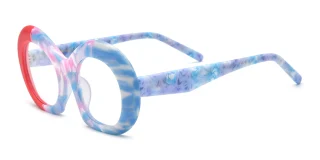 blue Eyeglasses