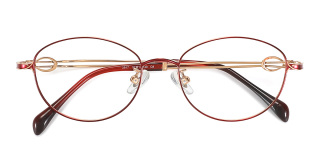 red Eyeglasses