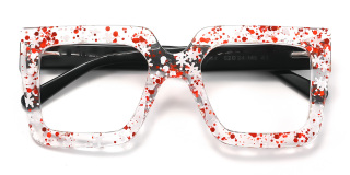 red Eyeglasses