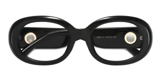 Black Eyeglasses 66181A