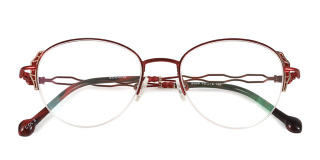 red Eyeglasses