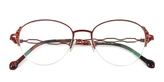 red Eyeglasses