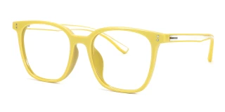 Yellow Eyeglasses 67663F