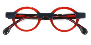 red Eyeglasses