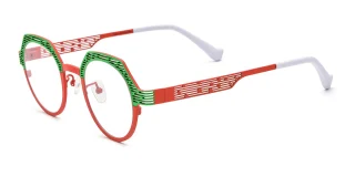 red Eyeglasses