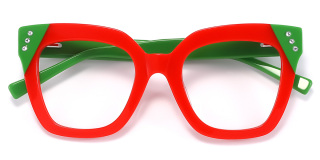 red Eyeglasses