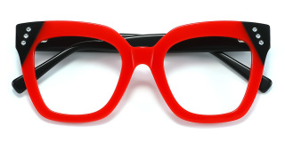 red_black Eyeglasses