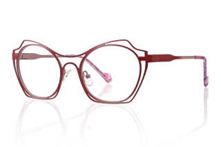 red_purple Eyeglasses
