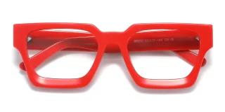 red Eyeglasses