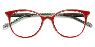 red Eyeglasses