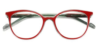 red Eyeglasses