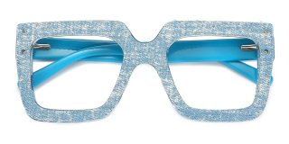 blue Eyeglasses