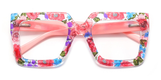 pink_yellow Eyeglasses