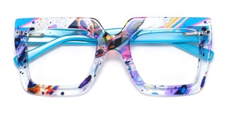 purple_blue Eyeglasses