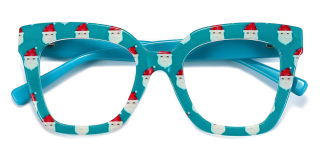 green_red Eyeglasses