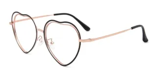 Black Eyeglasses 73392B