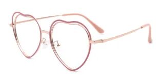Pink Eyeglasses 73392F