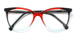 red Eyeglasses