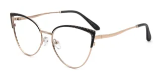 Black Eyeglasses 74911A