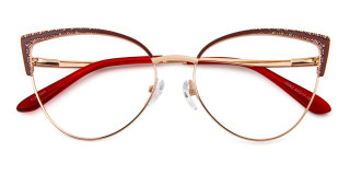 red Eyeglasses