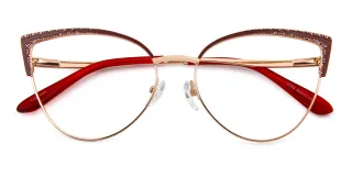 red Eyeglasses