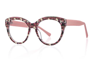 floral_pink Eyeglasses