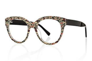 floral_yellow Eyeglasses