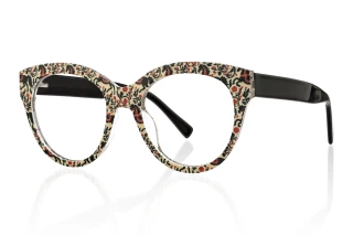 floral_yellow Eyeglasses
