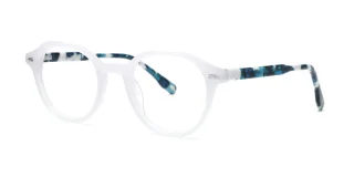 White Eyeglasses 75721E