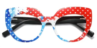 red_blue Eyeglasses