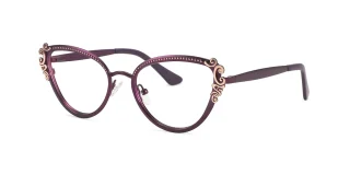 Purple Eyeglasses 77232C