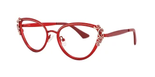 Red Eyeglasses 77232D